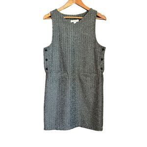 Amanda Smith petite grey woven dress. Size SP